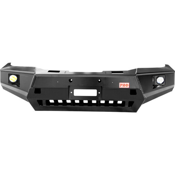 Defensa delantera con luces y base de winch para Toyota Hilux 2015+