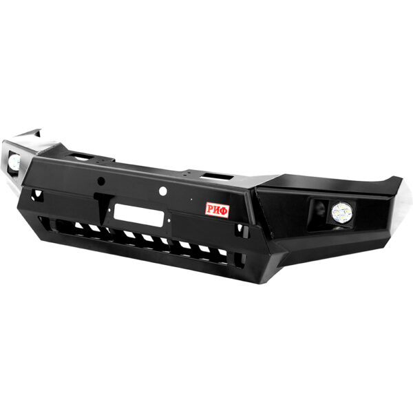 Defensa delantera con luces y base de winch para Toyota Hilux 2015+