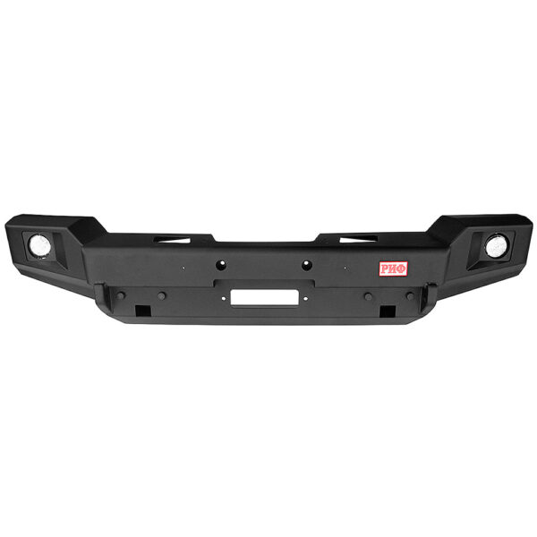 Defensa delantera con preparación para winch y luces para Jeep Wrangler JK 2006+